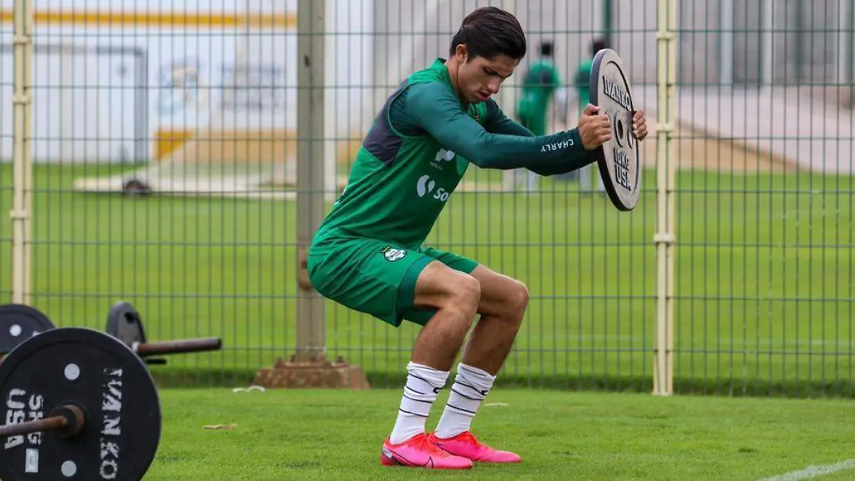 Entrenamiento Santos Laguna